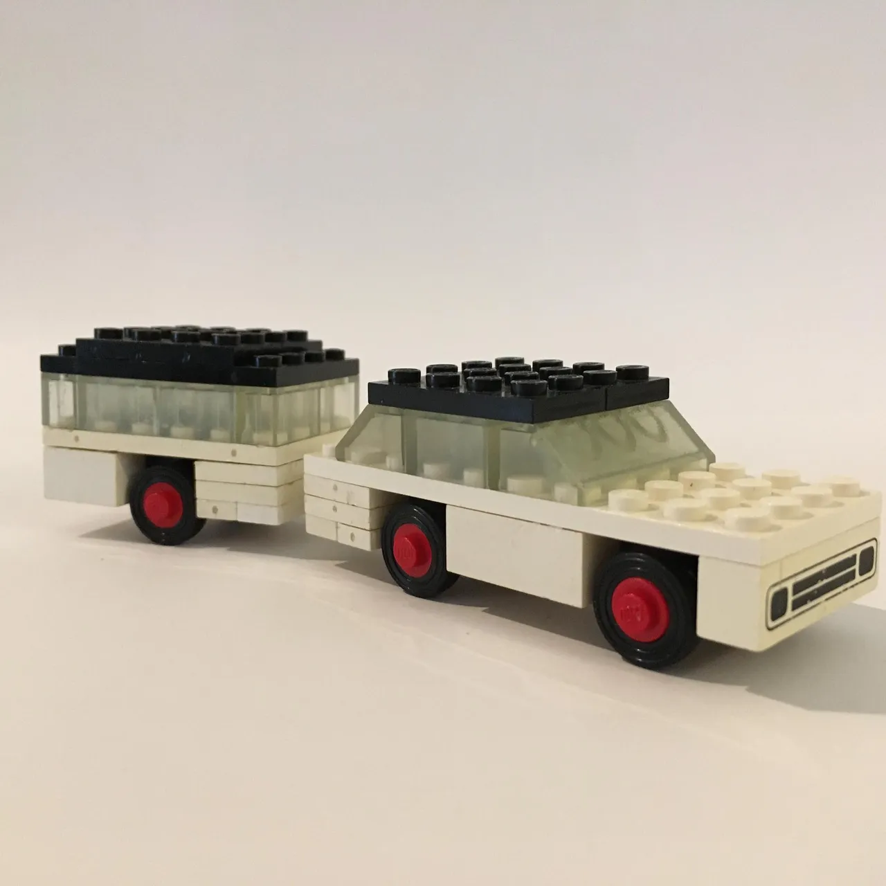 White Car and Camper