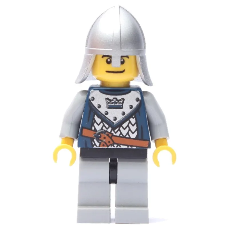 Knight with Scale Mail with Crown, and Helmet