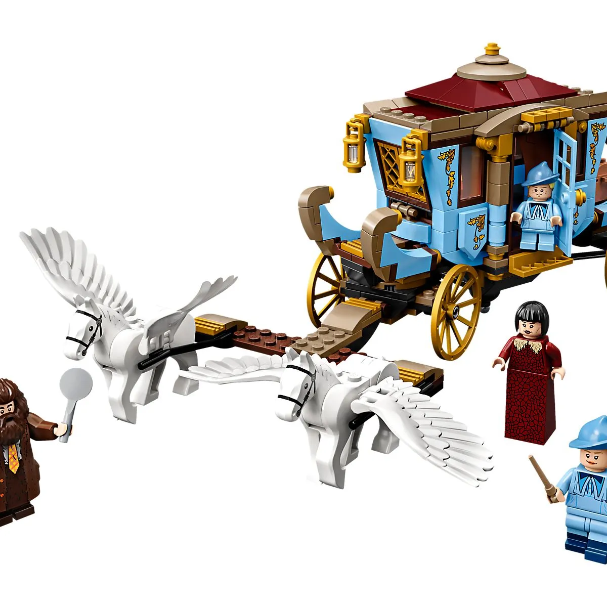 Beauxbatons' Carriage: Arrival at Hogwarts