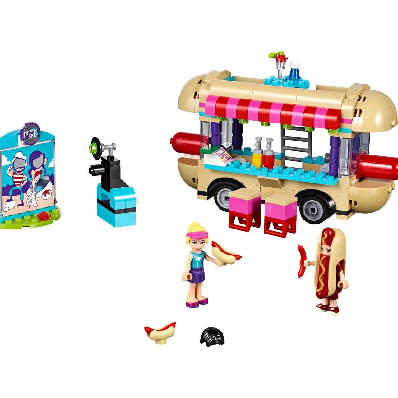 Amusement Park Hot Dog Van