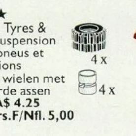 Hub, Tire and Wheel Suspension
