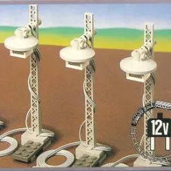 12V Train Light Posts