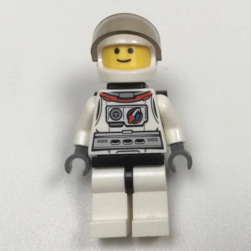 Astronaut - White Torso and Legs, Black Backpack