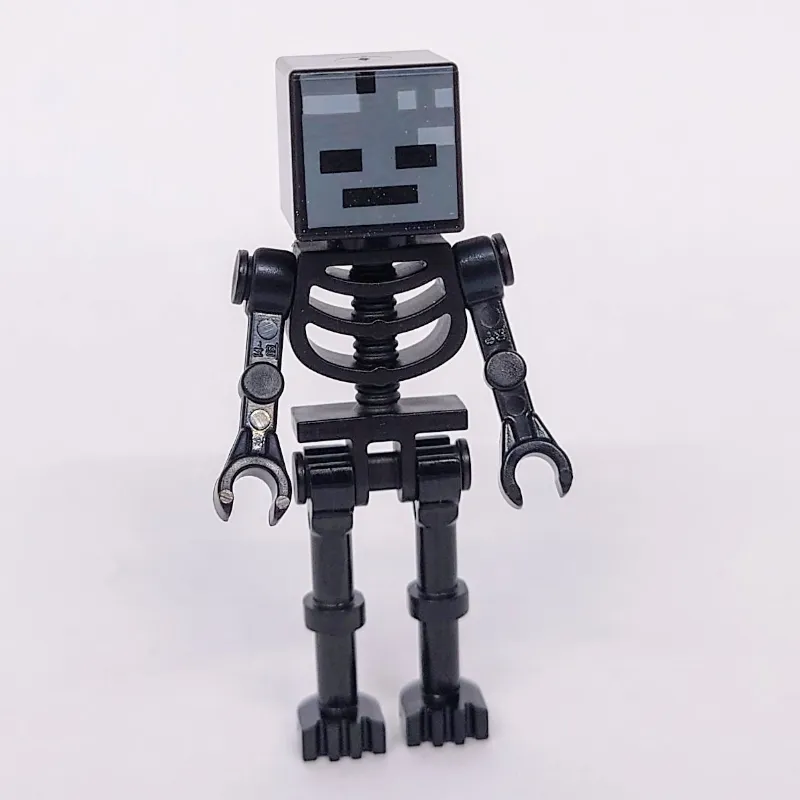 Wither Skeleton, Square Skull, Straight Arms (78132 Torso)