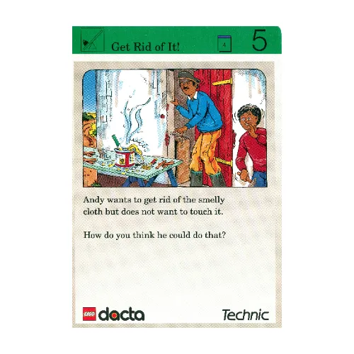 Activity Card, Set 9603, Exploration 05 - Get Rid of It!