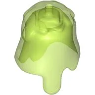 Headwear Slime with Slotted Glasses, Gaping Mouth print