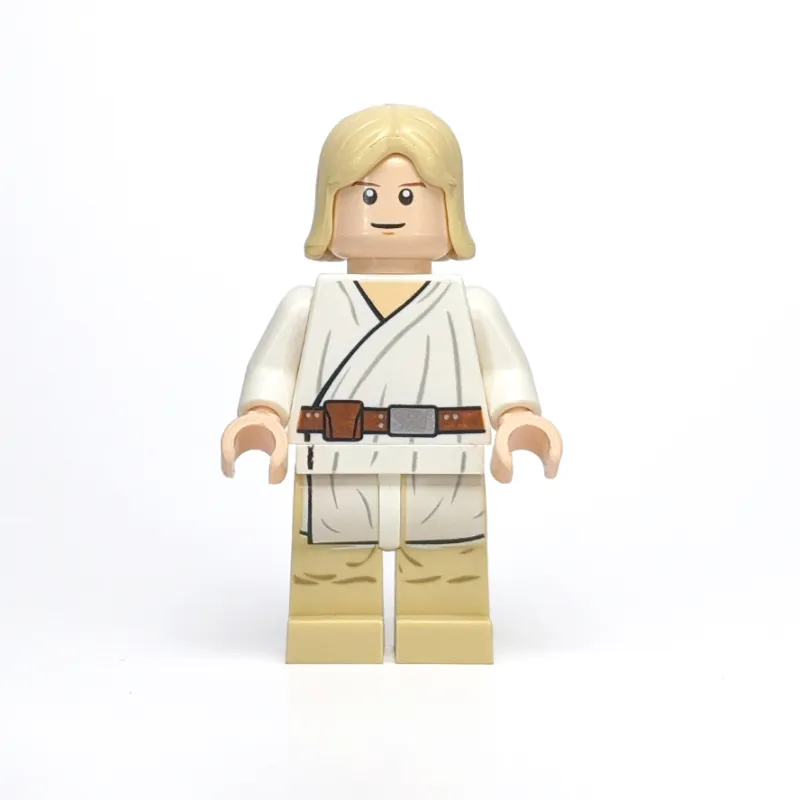 Luke Skywalker, White Robe, Straight Tan Hair, White Pupils, 3626bpr9995