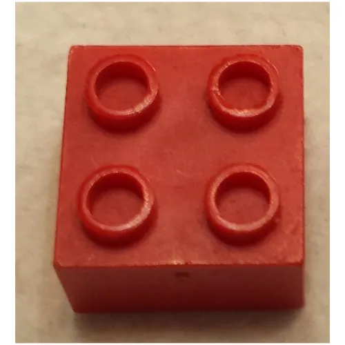 Minitalia Brick 2 x 2 with Bottom Tube