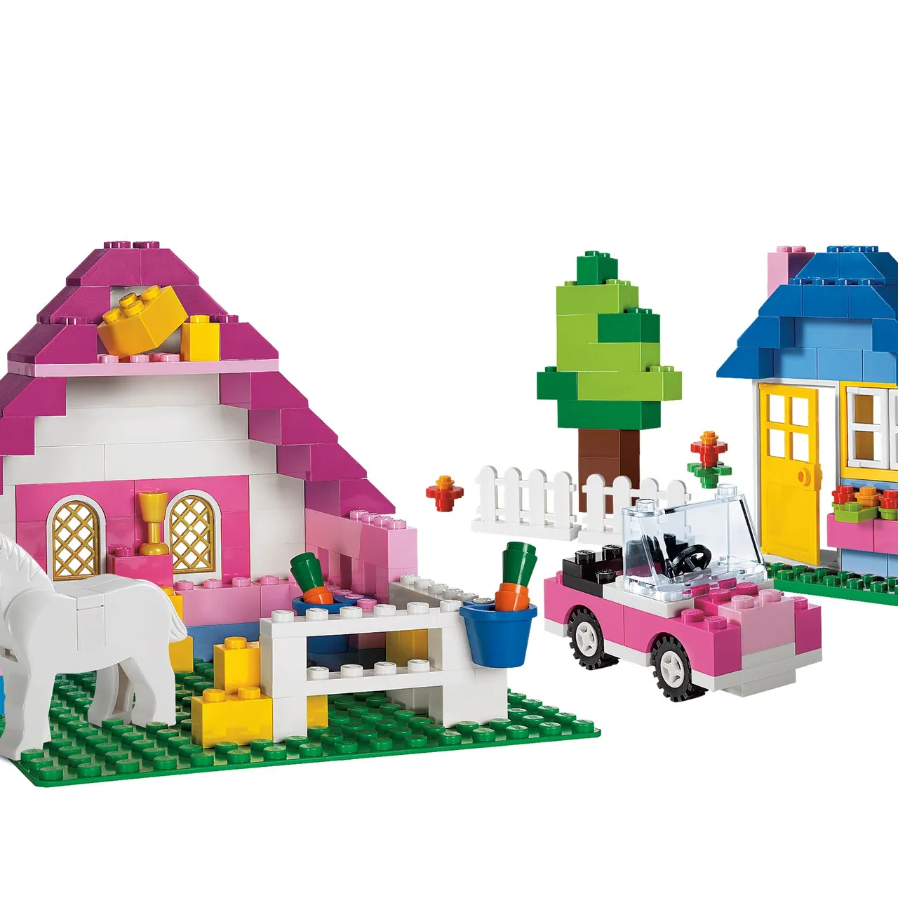 Large Pink Brick Box