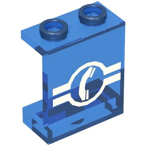 Panel 1 x 2 x 2 with Telephone and White Lines Print [6422]