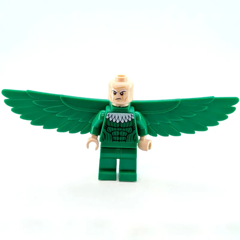 Vulture in Green Outfit