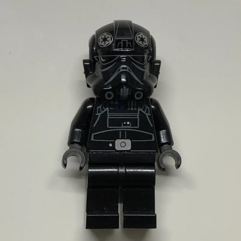 TIE Pilot, Plain Legs, Printed Light Nougat Head (Rebels)