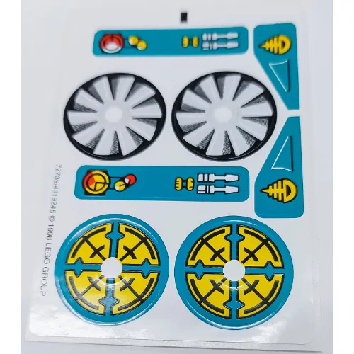 Sticker Sheet 1 for Set 8269-1