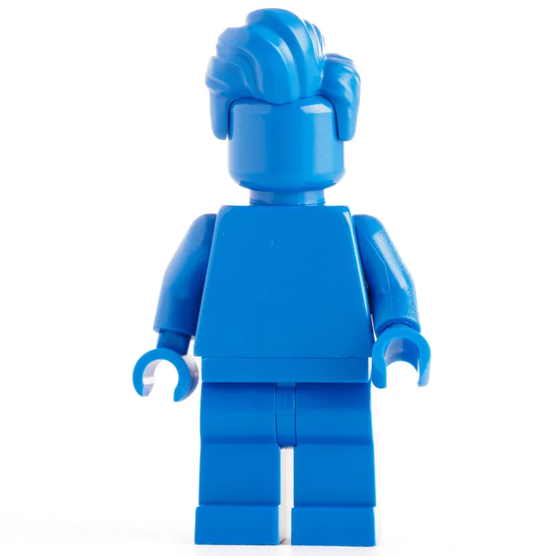 Monochrome Blue with Hair