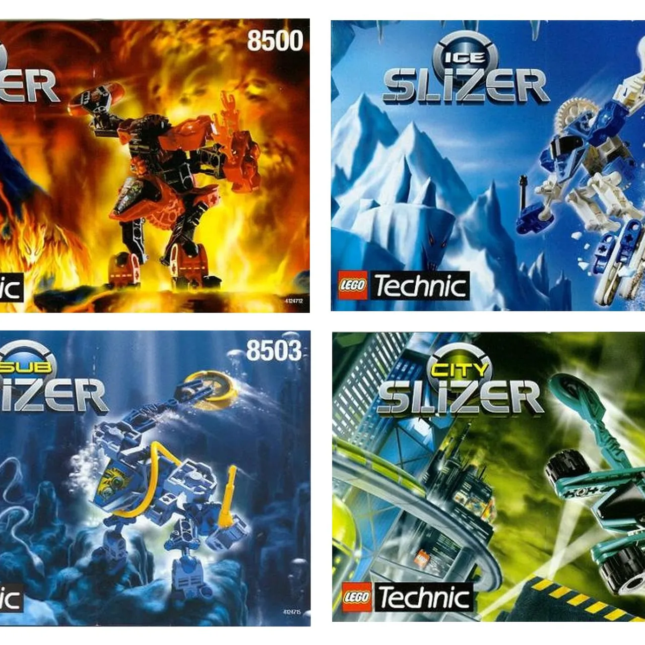 Robotops (8500 + 8501 + 8502 + 8503)