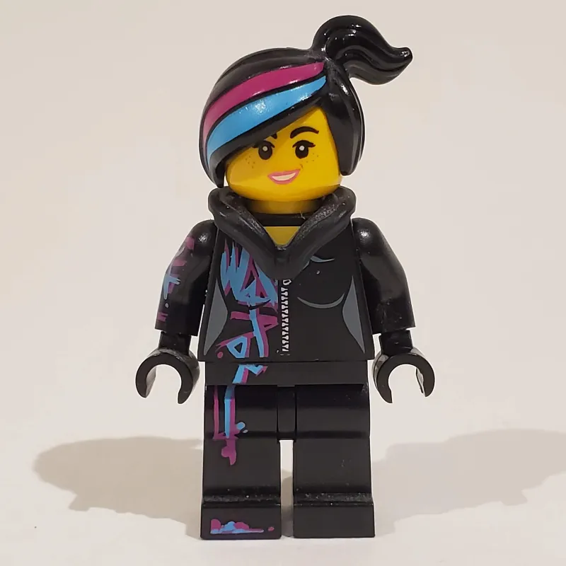 Wyldstyle with Dual Sided Head, Open Mouth Smile / Angry