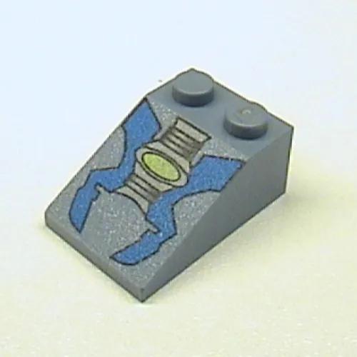 Slope 33° 3 x 2 with Blue/Gray Machinery Print