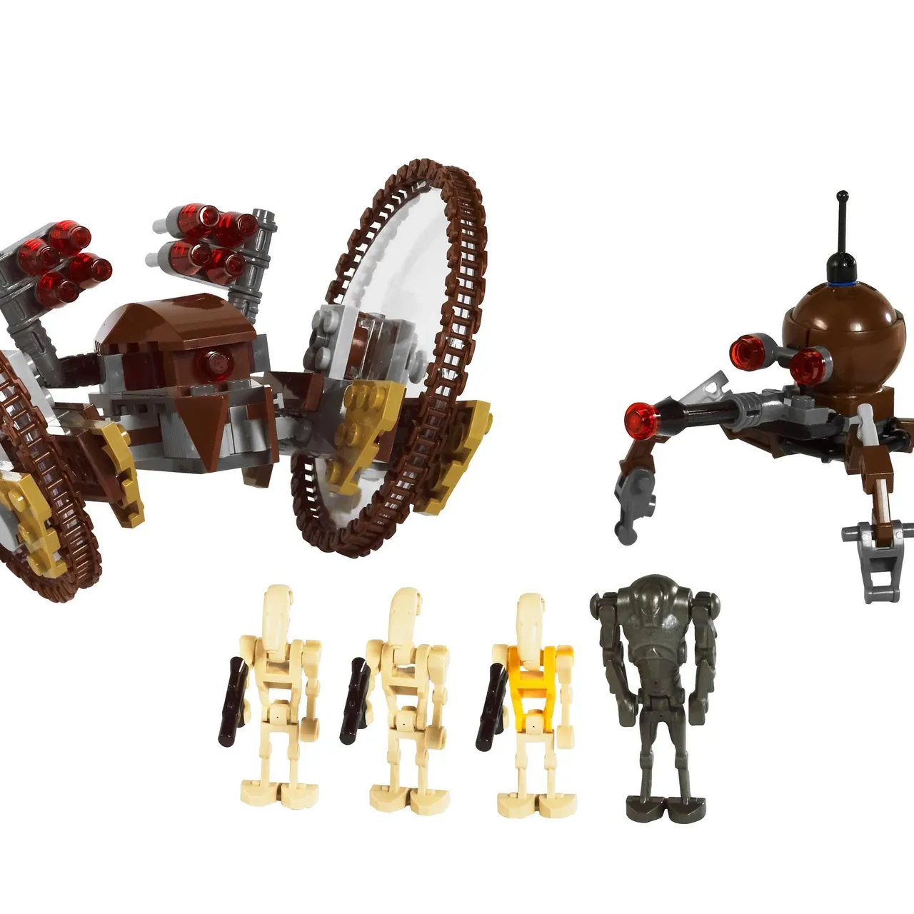 Hailfire Droid & Spider Droid