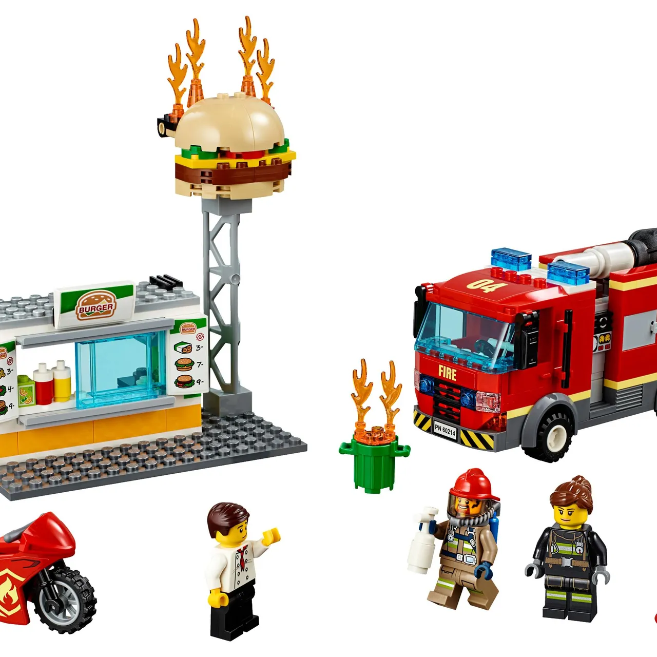 Burger Bar Fire Rescue