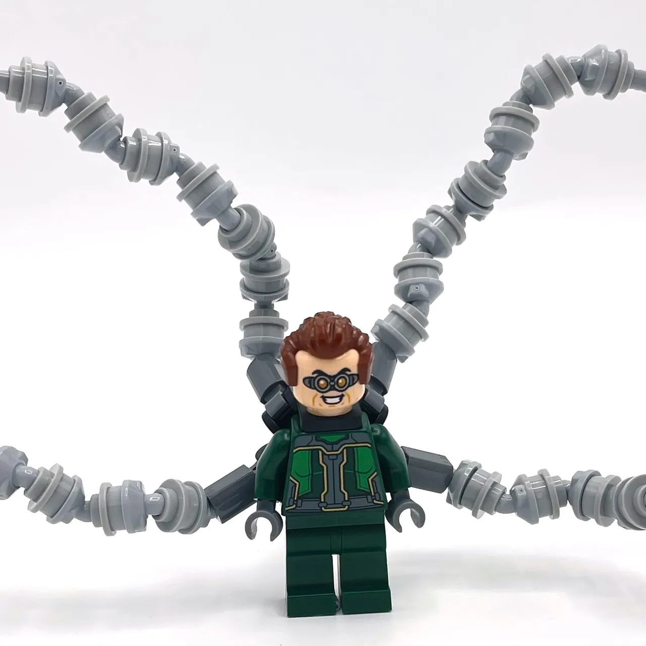 Dr. Octopus / Doc Ock, Dark Green Outfit, Neck Bracket