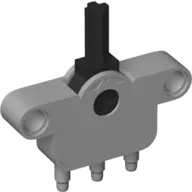 Pneumatic Switch with Pin Holes, Axle Hole and Stepped Outlets