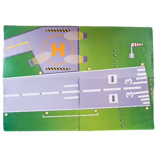 Playmat, Runway and Helipad Print