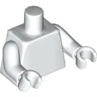 Torso, White Arms and Hands [Plain]