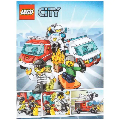 Comic Book, City, for Set 60023-1