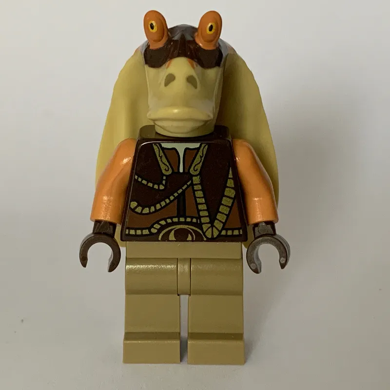 Gungan Warrior, Dark Tan Legs, Dark Brown Hands