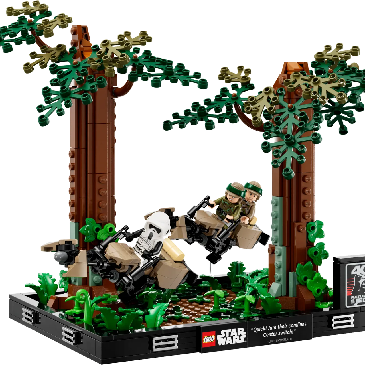 Endor Speeder Chase Diorama