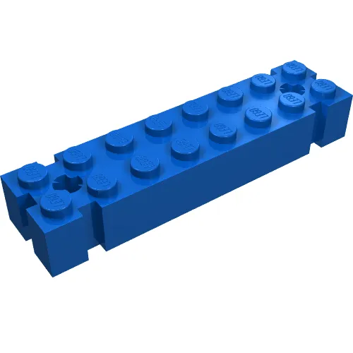 Brick Special 2 x 8 with Axle Hole and Grooves at each End