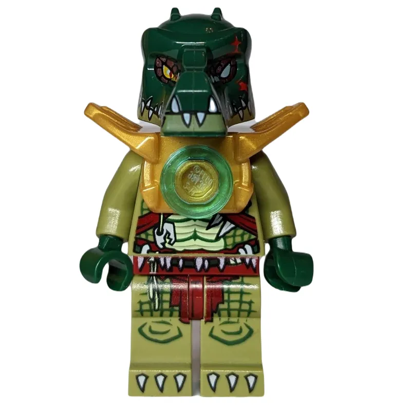 Cragger with Pearl Gold Shoulder Armor