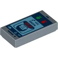 Tile 1 x 2 with Smart Phone, 'WONG' Calling print