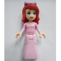 Ariel - Human Form, Pink Dress