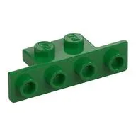 Bracket 1 x 2 - 1 x 4 [Rounded Corners at Bottom, Square Corners at Top]