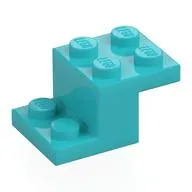 Bracket 3 x 2 x 1 1/3 with Bottom Stud Holder