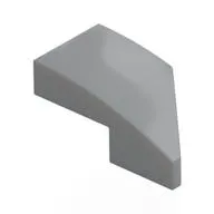 Brick Wedged, Curved 2 x 1 with Stud Notch Left