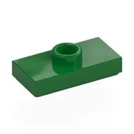 Plate Special 1 x 2 with 1 Stud with Groove and Inside Stud Holder (Jumper)