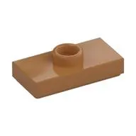 Plate Special 1 x 2 with 1 Stud with Groove and Inside Stud Holder (Jumper)