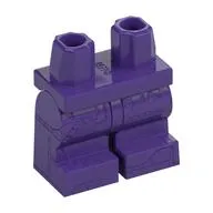 Hips and Dark Purple Medium Legs [Complete Assembly]