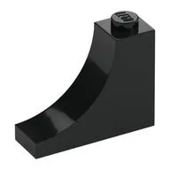 Brick Curved 1 x 3 x 2 Inverted [Inside Bow]