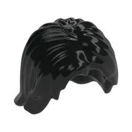 Hair Mid-Length Tousled with Center Part
