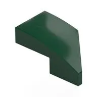 Brick Wedged, Curved 2 x 1 with Stud Notch Left