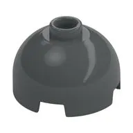 Brick Round 2 x 2 Dome Top, Vented Stud