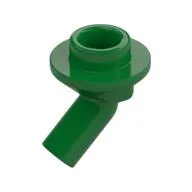 Bar, Angled with 1 x 1 Round Plate / Stud on End