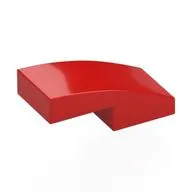 Brick Curved 2 x 1 No Studs [1/2 Bow]