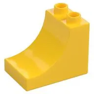 Duplo Brick 2 x 3 x 2 with Curve