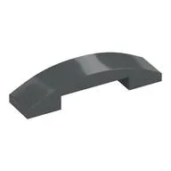Brick Curved 4 x 1 Double, No Studs