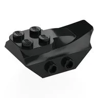 Brick Special 2 x 5 with Slope, Studs on Side