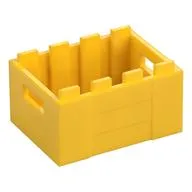 Box / Crate with Handholds 3 x 4 x 1 2/3